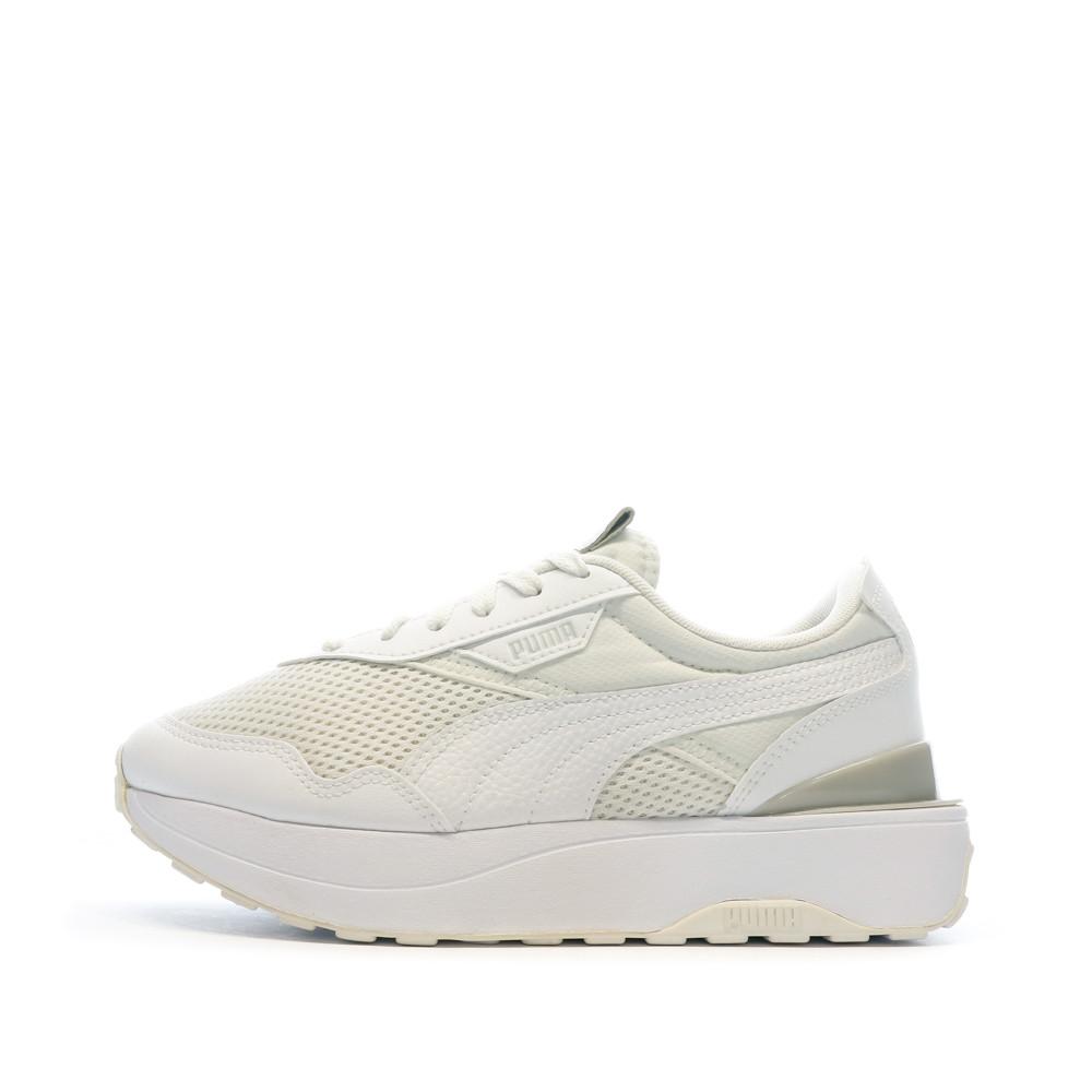 Baskets Blanches Femme Puma Cruise Rider pas cher