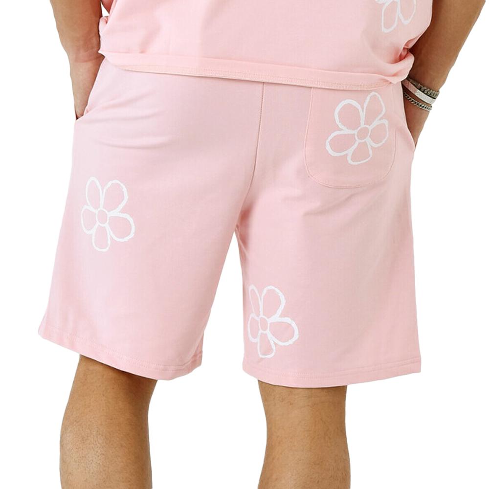 Short Rose Homme Project X Paris Esquisse Fleurie vue 2