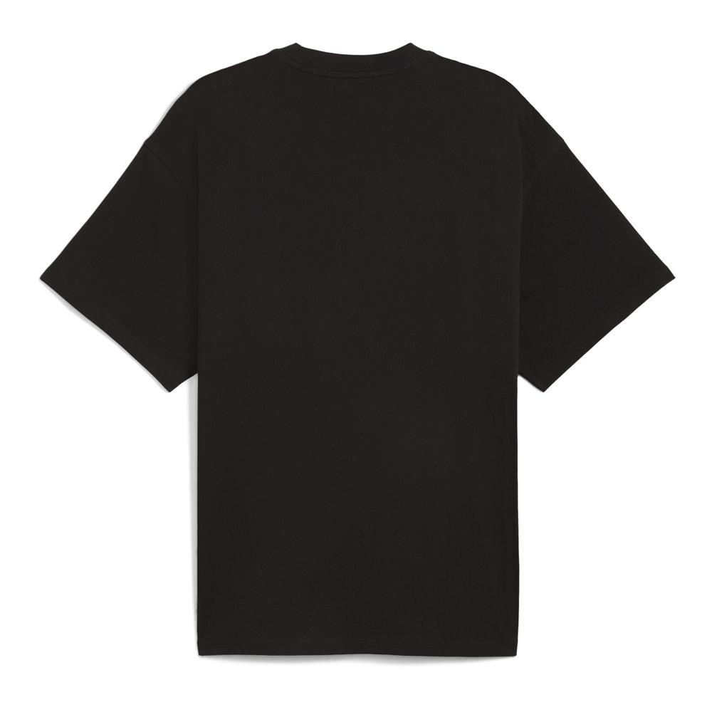 T-Shirt Noir Homme Puma Hoopss vue 2