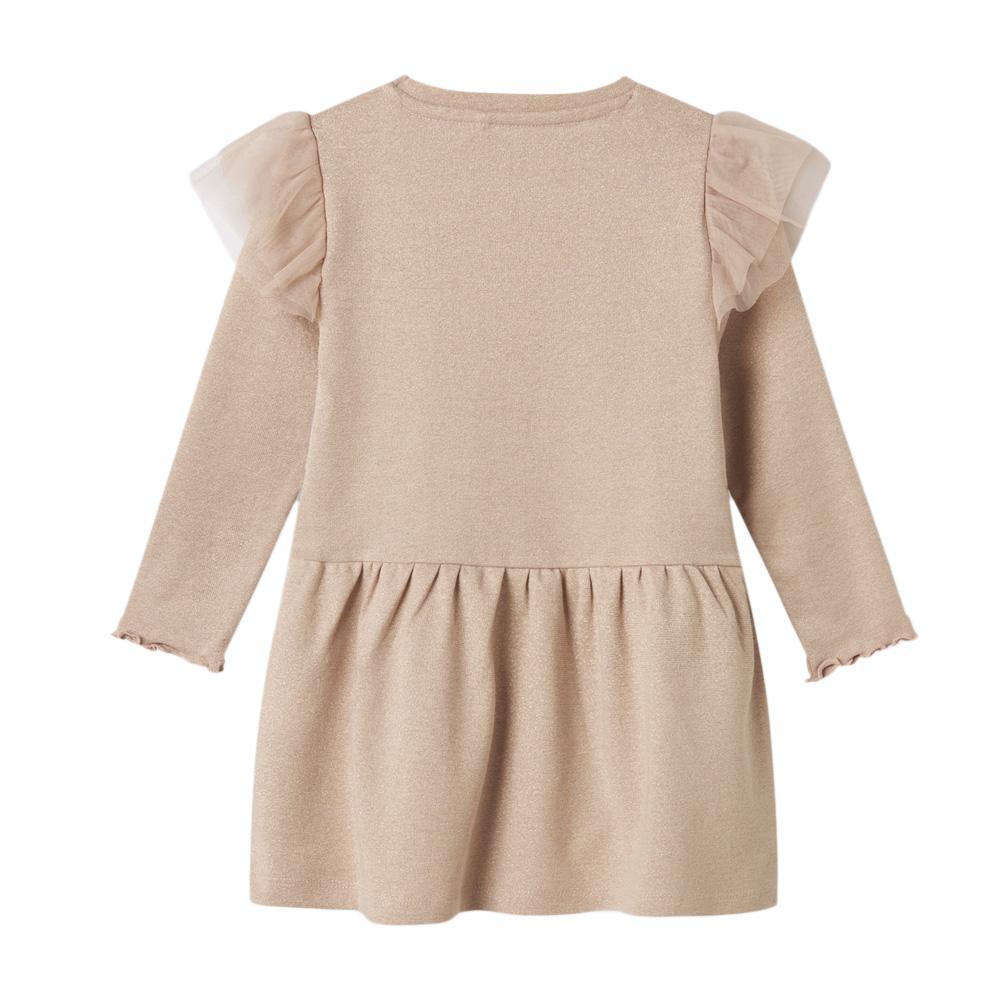 Robe Rose Fille Name it Flulla vue 2