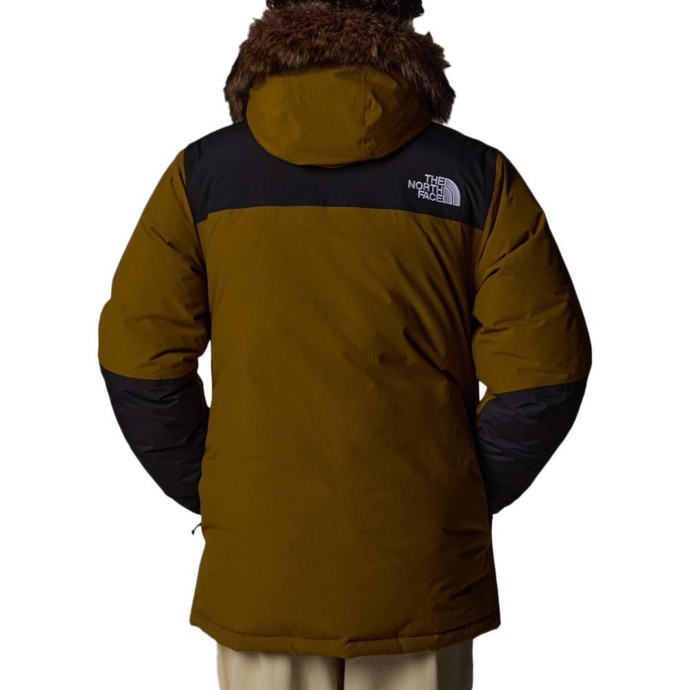 Parka Kaki Homme The North Face Mcmurdo vue 2