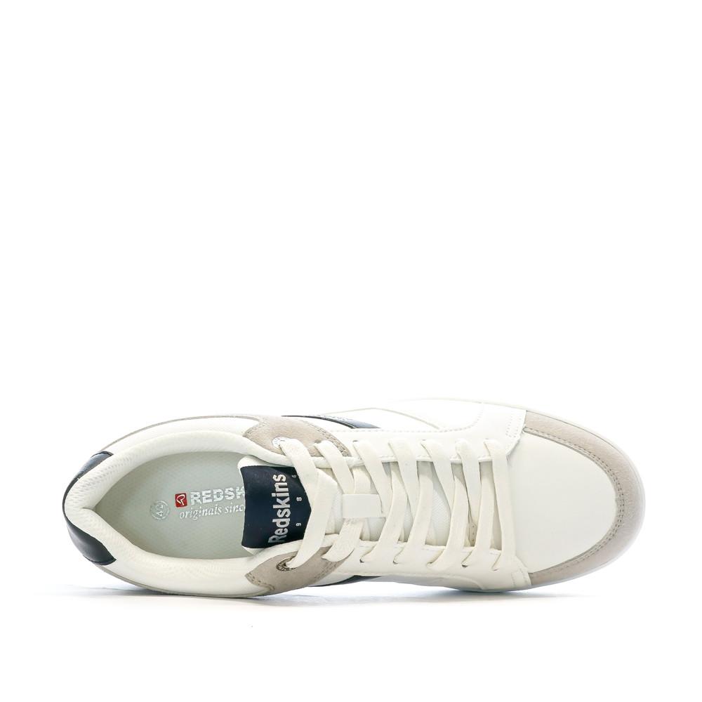 Baskets Blanches Homme Redskins Gandhi 2 vue 4