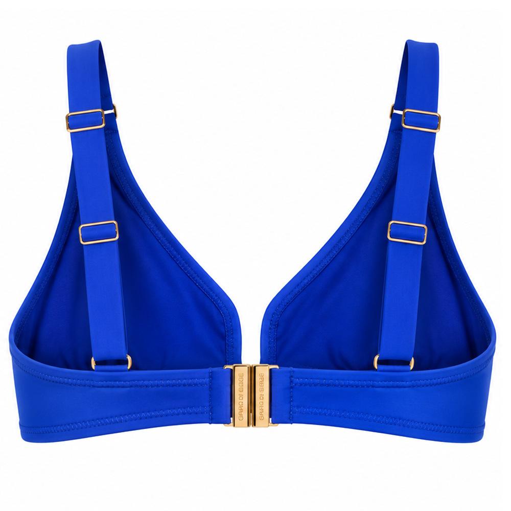 Haut de Maillot de bain Bleu électrique Femme Grain de Sable Louisa vue 2