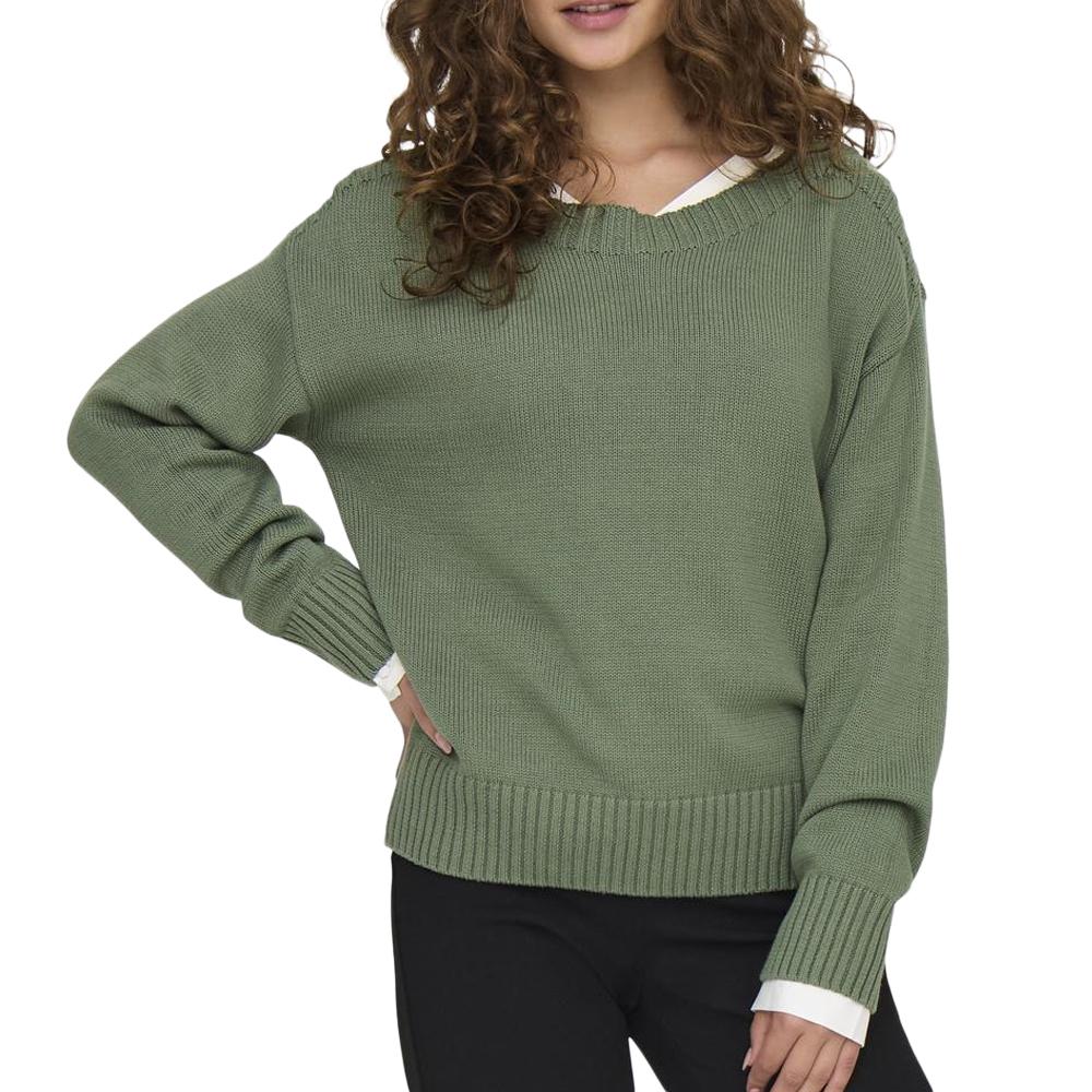 Pull Vert Femme JDY Marie pas cher