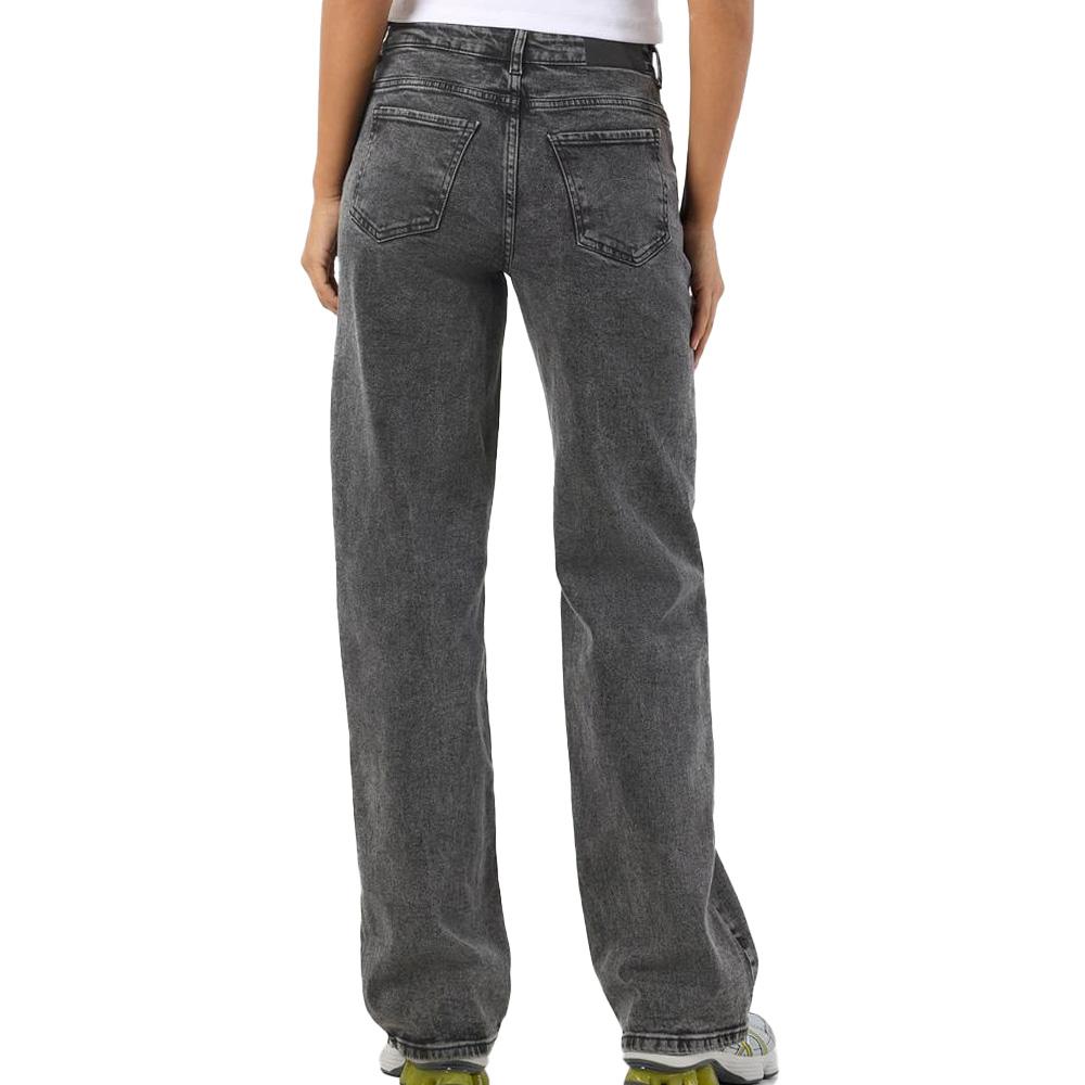 Jeans rectos para mujer Gris Noisy May Landa ver 2