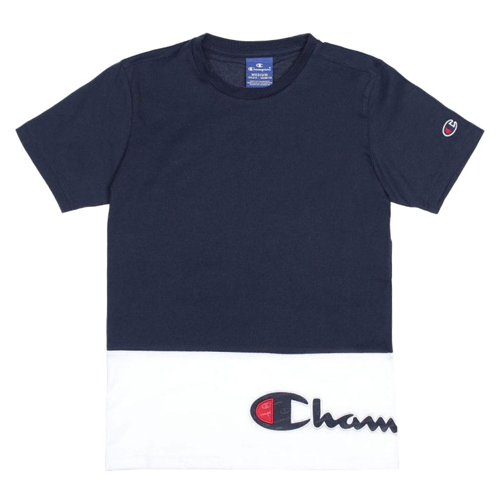 T-shirt Marine Garçon Champion 305259 pas cher