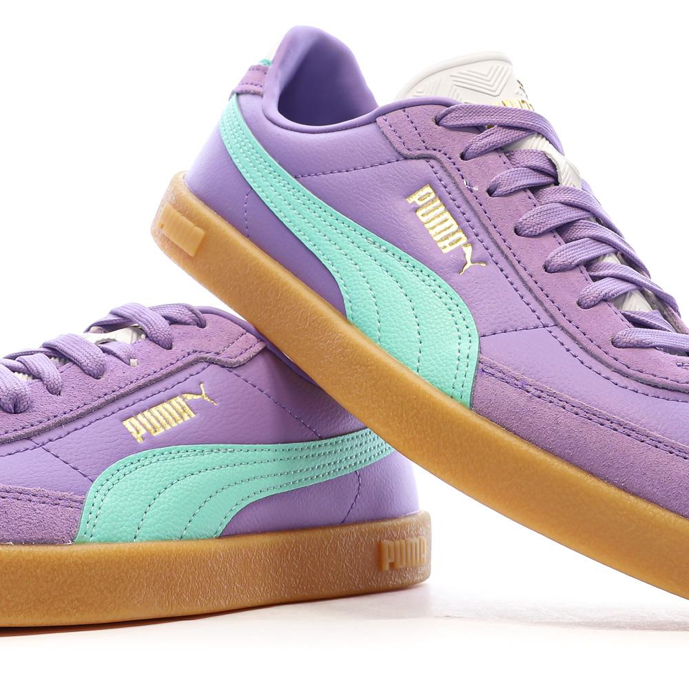 Baskets Violettes Femme Puma Club Ii Era vue 7