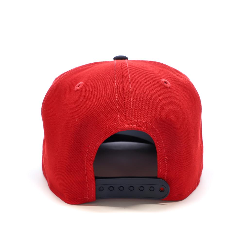 Casquette Rouge Homme New Era Bosred vue 3