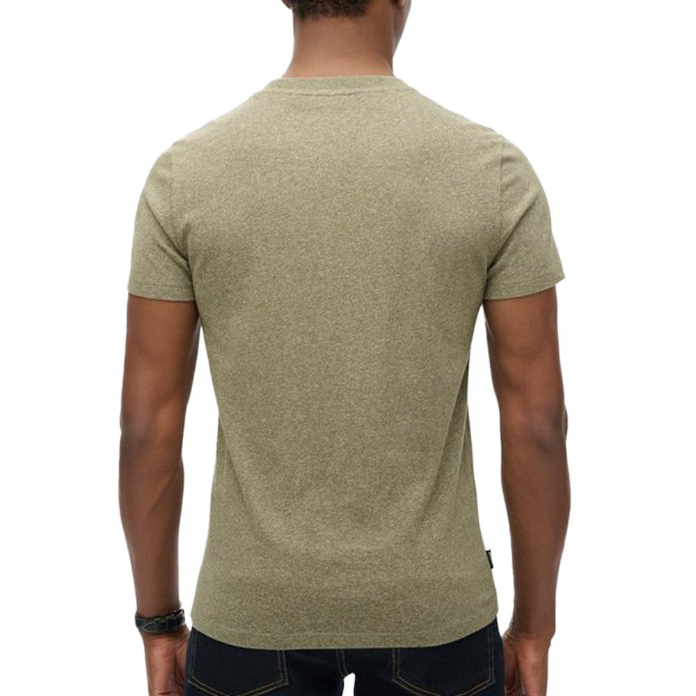 T-shirt Vert Chiné Homme Superdry Vintage LogoR6Ts vue 2
