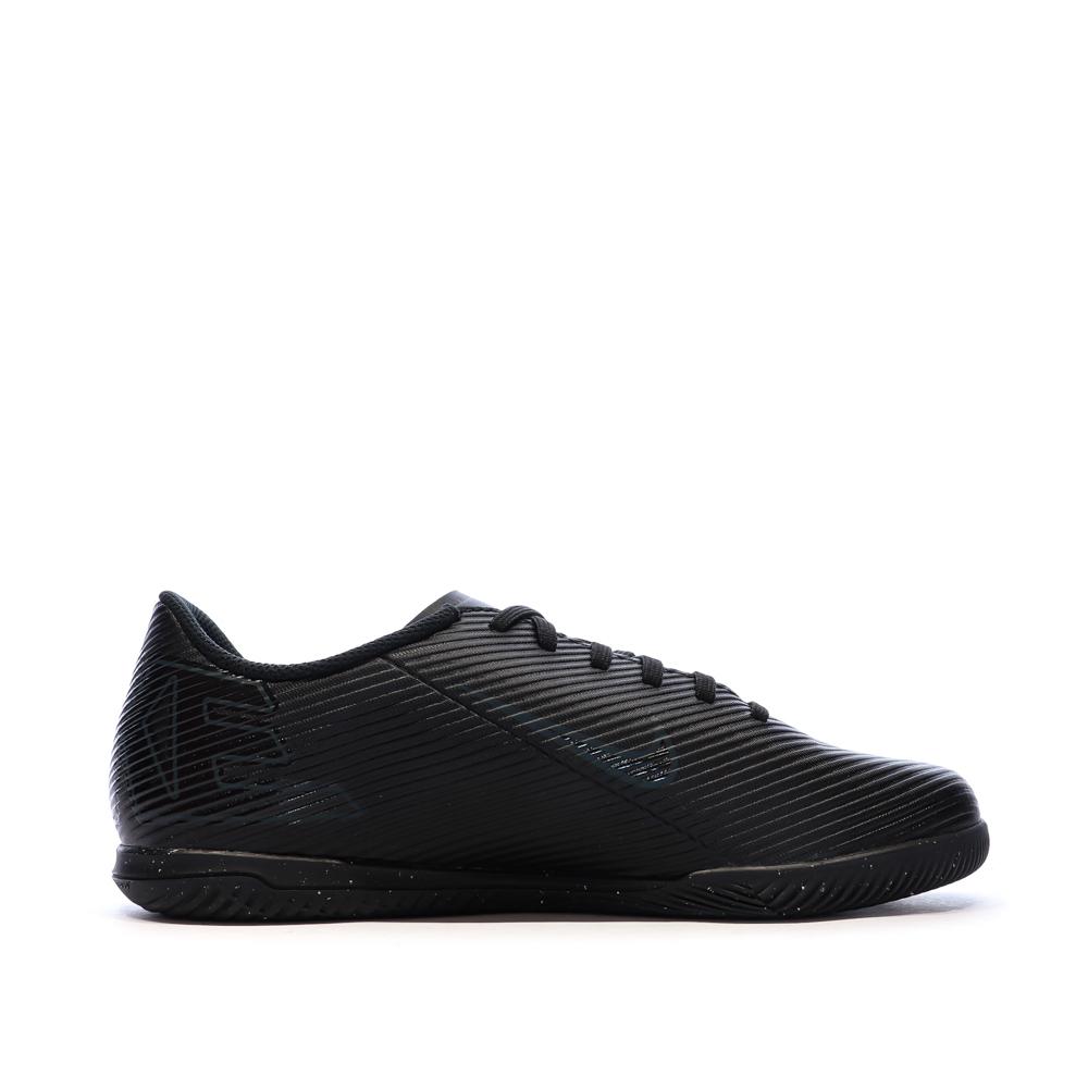 Chaussures de Foot Noires Junior Nike Jr Vapor 16 Club IC vue 2