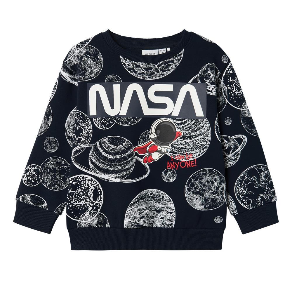 Sweat Marine Garçon Name it Daim Nasa pas cher
