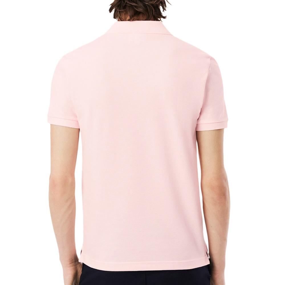 Polo Rose Homme Lacoste Mela vue 2