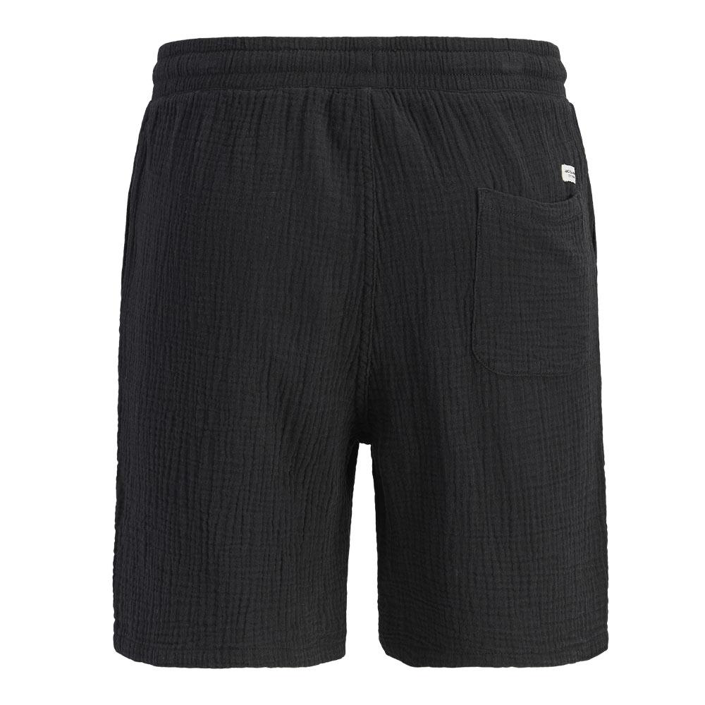 Short Gaze de Coton Noir Homme Jack & Jones Patras vue 2