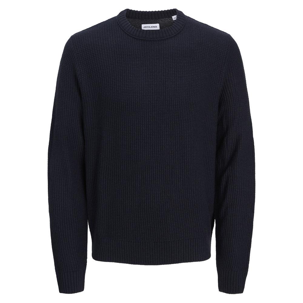 Pull Marine Homme Jack & Jones Whrice pas cher