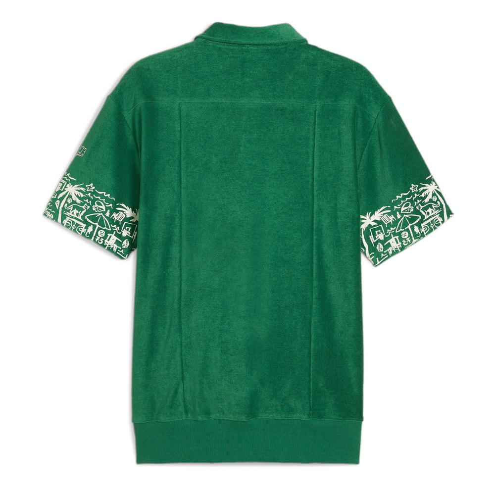 Polo Vert Homme Puma The Fairgrounds vue 2