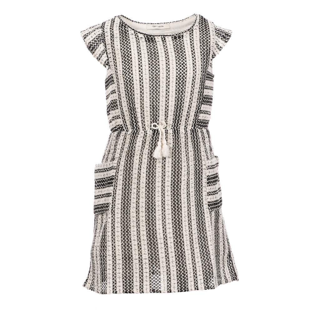 Robe Noir/Blanc Fille Teddy Smith Robela pas cher