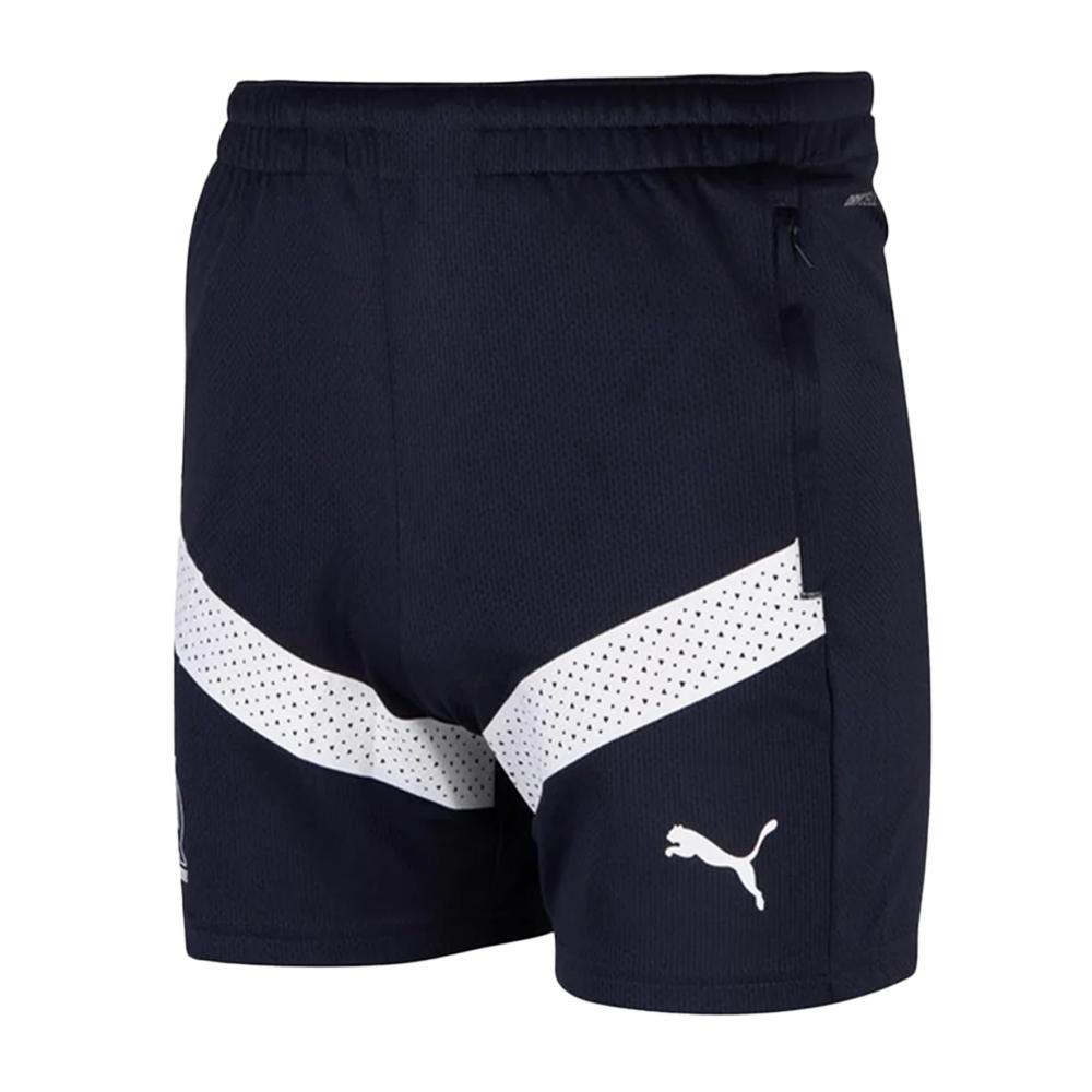 OM Short Marine/Blanc Homme Puma 767295 pas cher