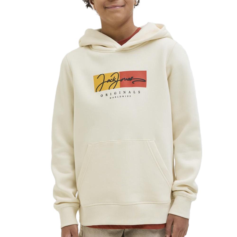 Sweat Beige Garçon Jack & Jones Jorfrederik vue 2