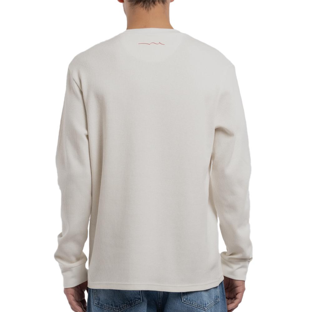 Teddy Smith Waffle White Sweater Photo of the Espace des Marques %store% store - view of %key%