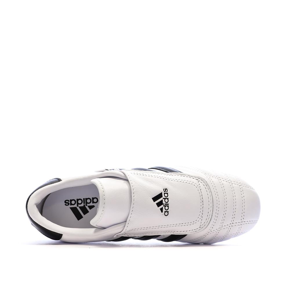 Baskets Blanc/Noir Mixte Adidas Taekwondo vue 4