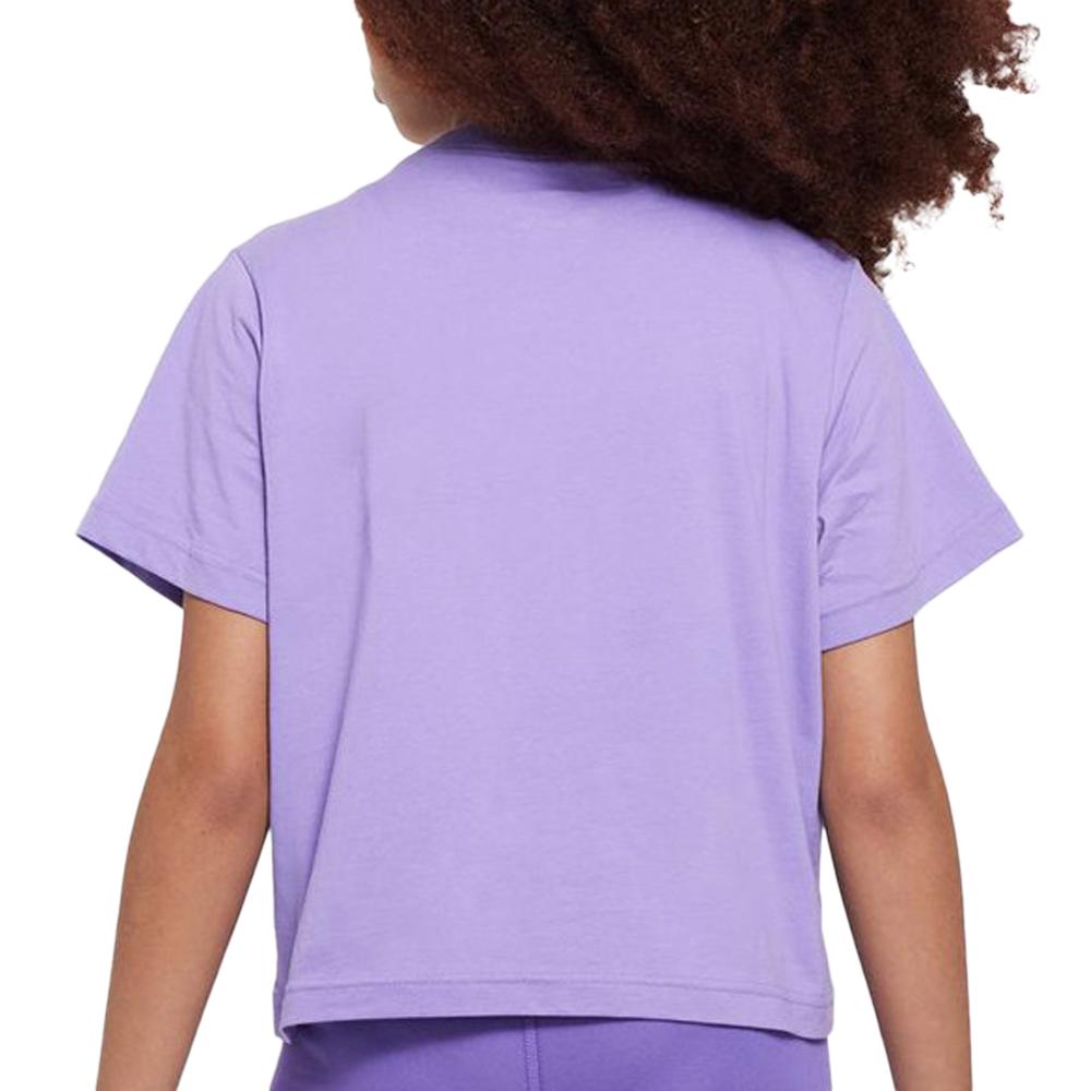 T-shirt Violet Fille Nike Boxy vue 2