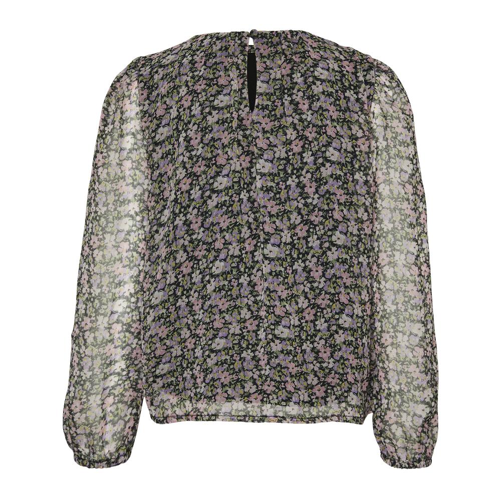 Top à fleurs Rose Fille Vero Moda Smilla vue 2