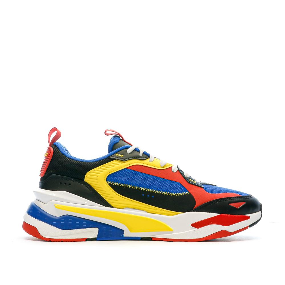 Baskets Rouge/Bleu/Rouge Homme Puma Rs-fast Ms vue 2