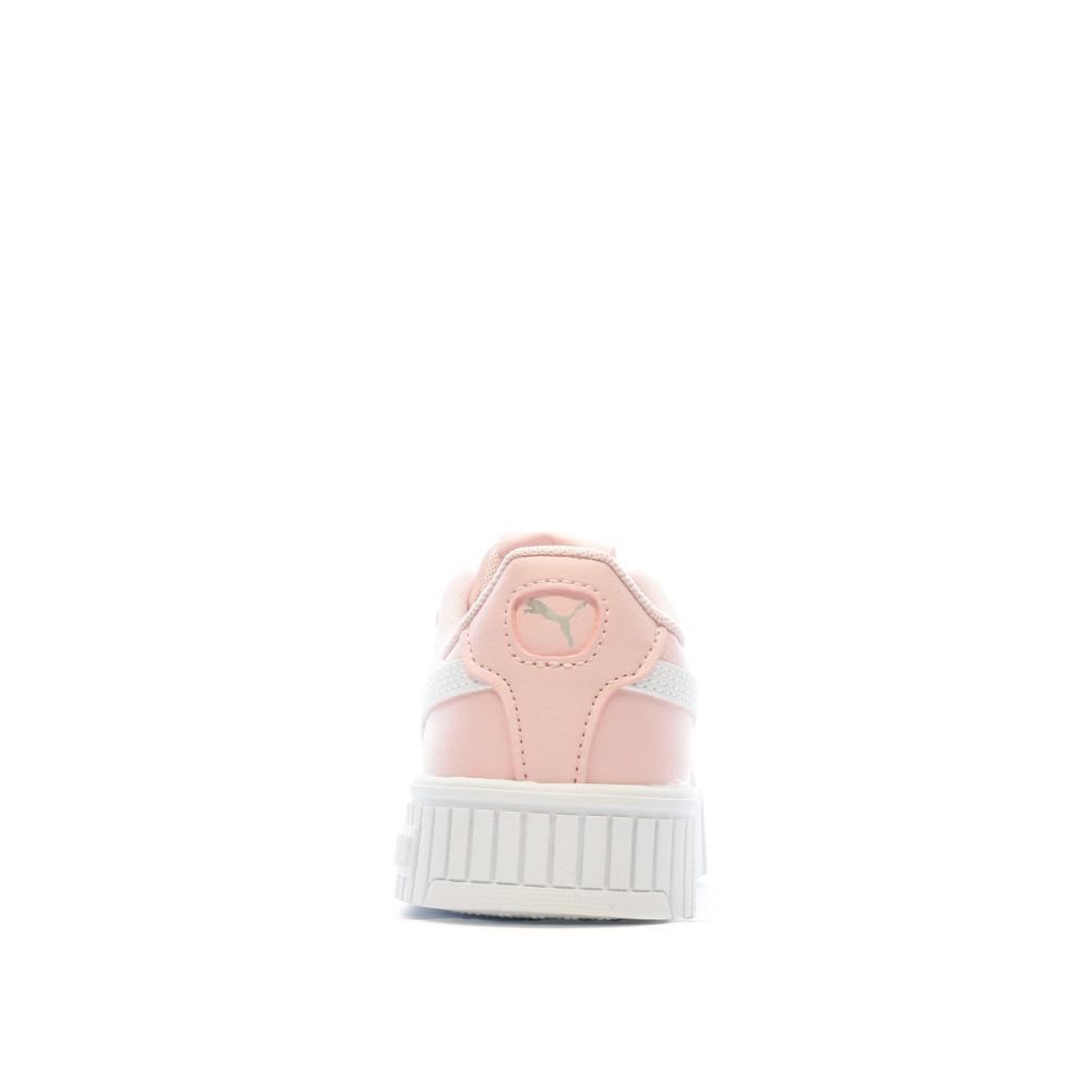 Baskets Rose Fille Puma Carina vue 3