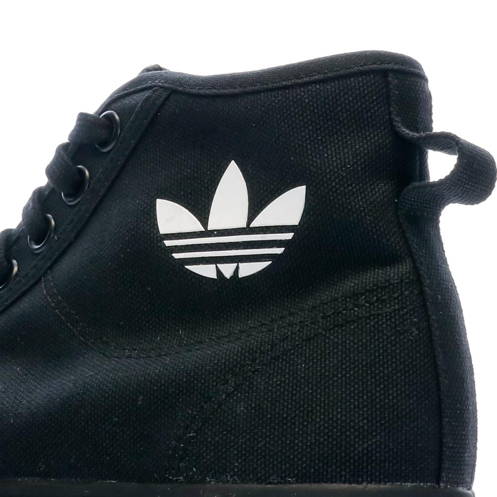 Baskets Noires Homme Adidas Nizza vue 7