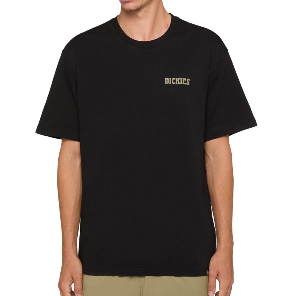 T-shirt Noir Homme Dickies Seeley Lake pas cher