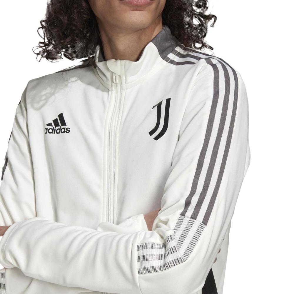 Juventus Survêtement Blanc/Noir Homme Adidas Juve TK vue 3