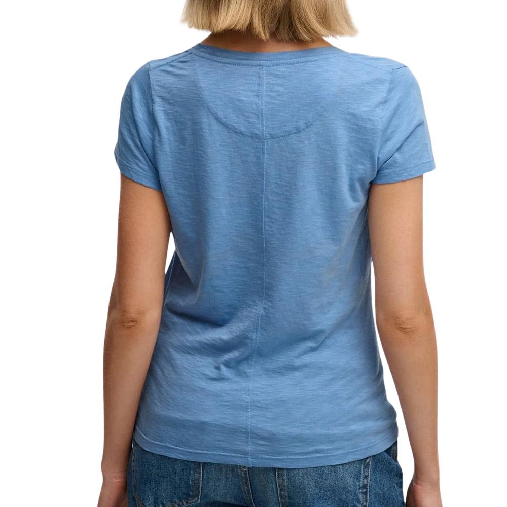 T-shirt Bleu Femme Superdry Studios Scoop vue 2