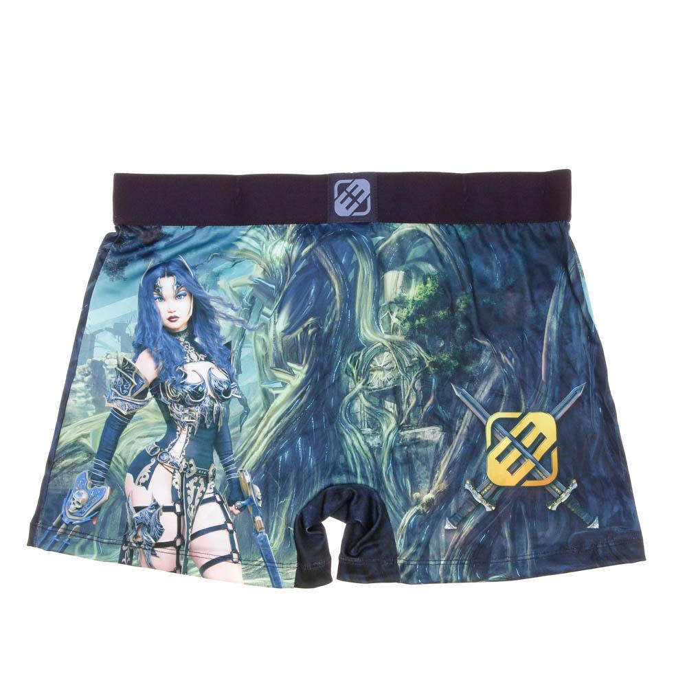 Boxer Bleu/Noir Homme Freegun Heroic Fantasy vue 2