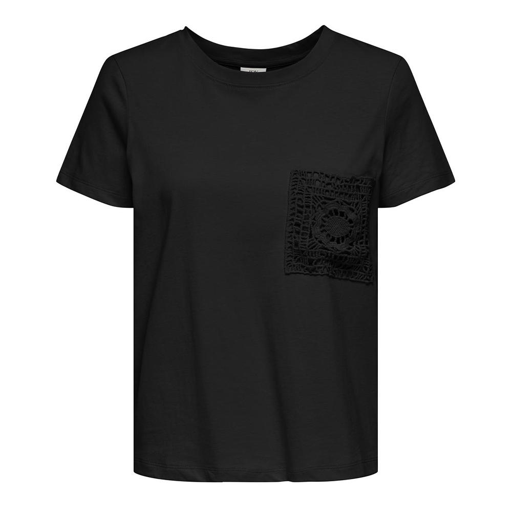 T-shirt Noir Femme JDY Selma pas cher