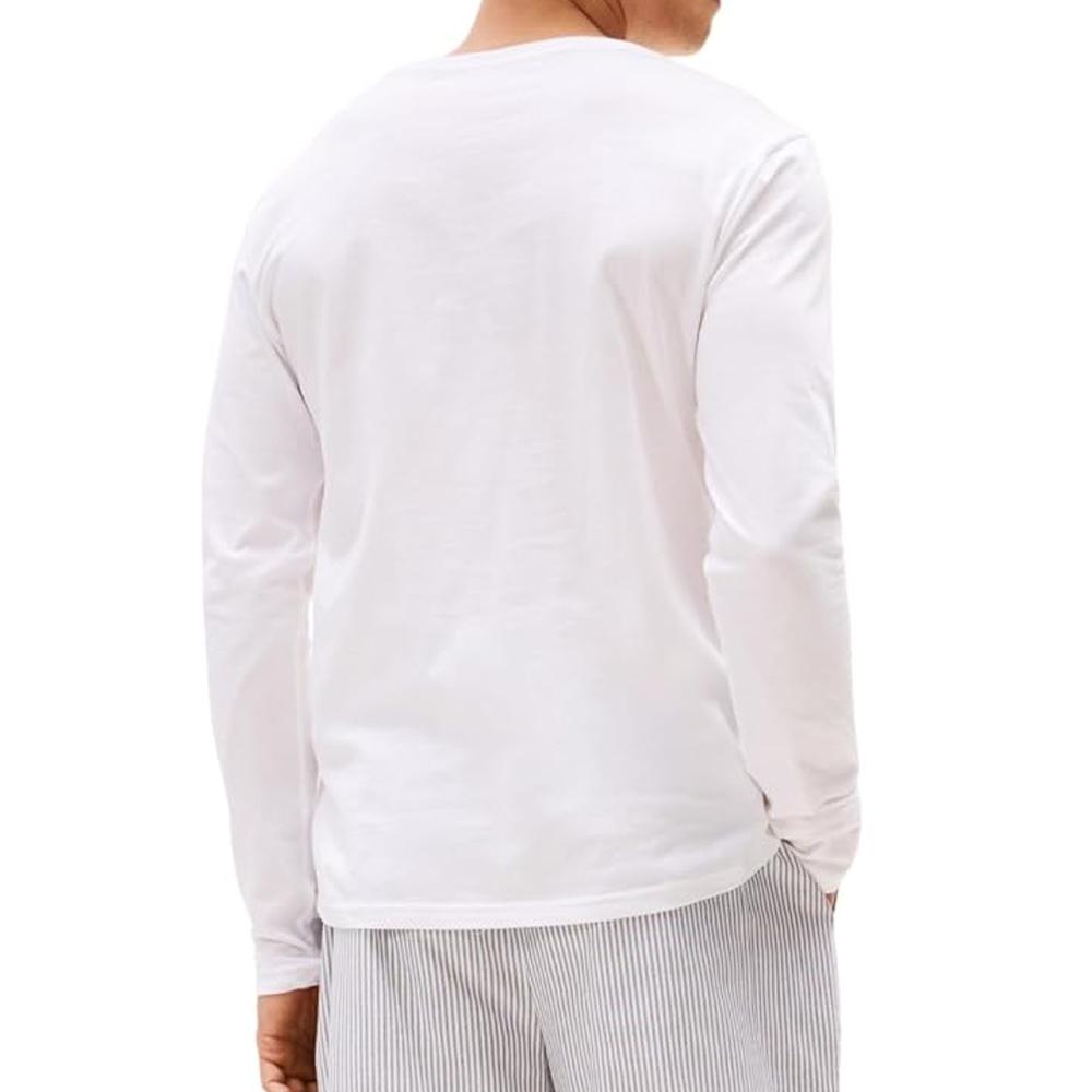 Lot de 3 T-Shirts manches longues Noir/Blanc/Gris Homme Tommy Hilfiger UM0UM03022 vue 3