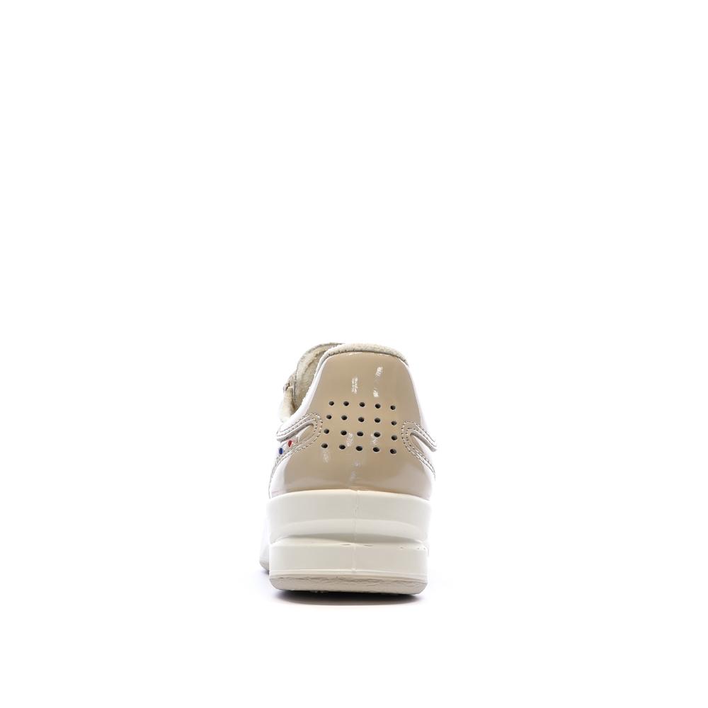 Baskets Beige Femme TBS Tennis Verni Greta vue 3