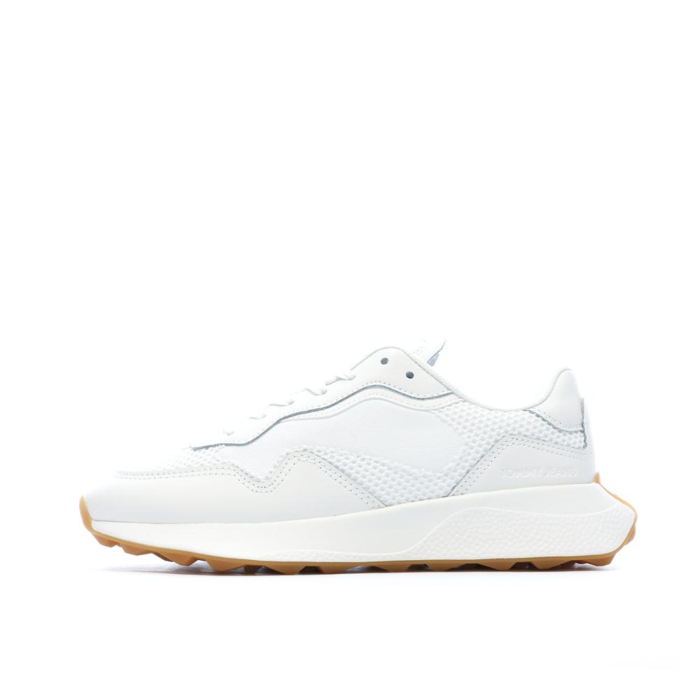 Baskets Blanches Femme Tommy Jeans New Runner pas cher