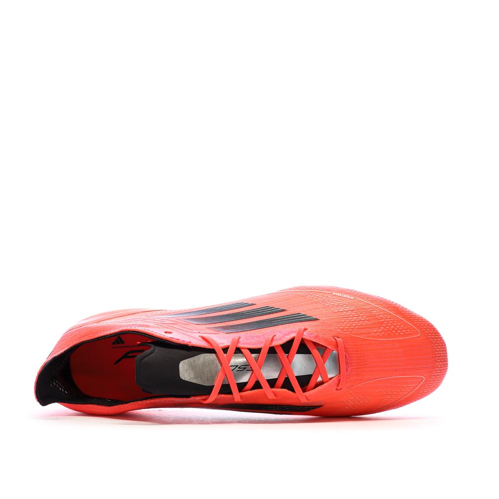 Chaussures de football Rouges Homme Adidas F50 Elite vue 4