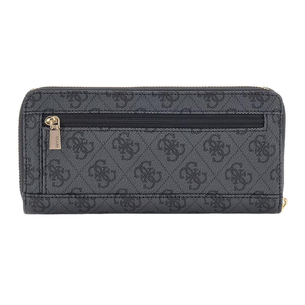 Portefeuille Noir Femme Guess Laurel Around vue 2