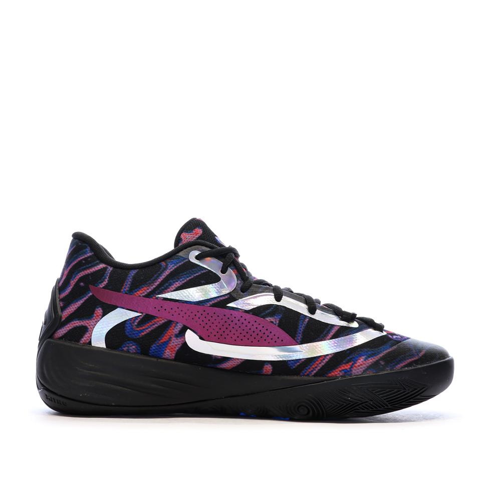 Chaussures de Basketball Noir/Rose Homme Puma Stewie 2 Cherry On Top vue 2