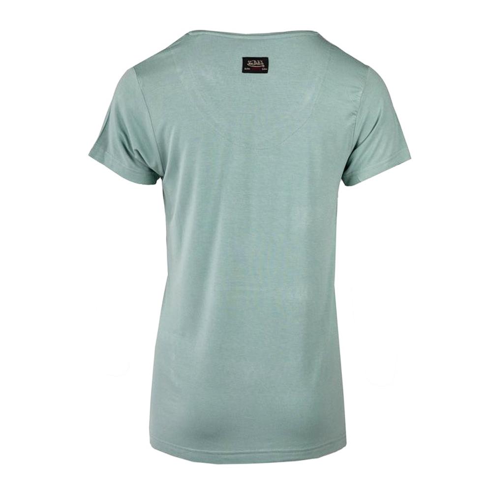 T-shirt Bleu Femme Von Dutch Roan vue 2
