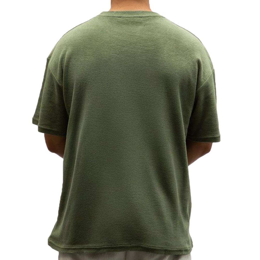 T-shirt Kaki Foncé Homme Paname Brothers Tom vue 2
