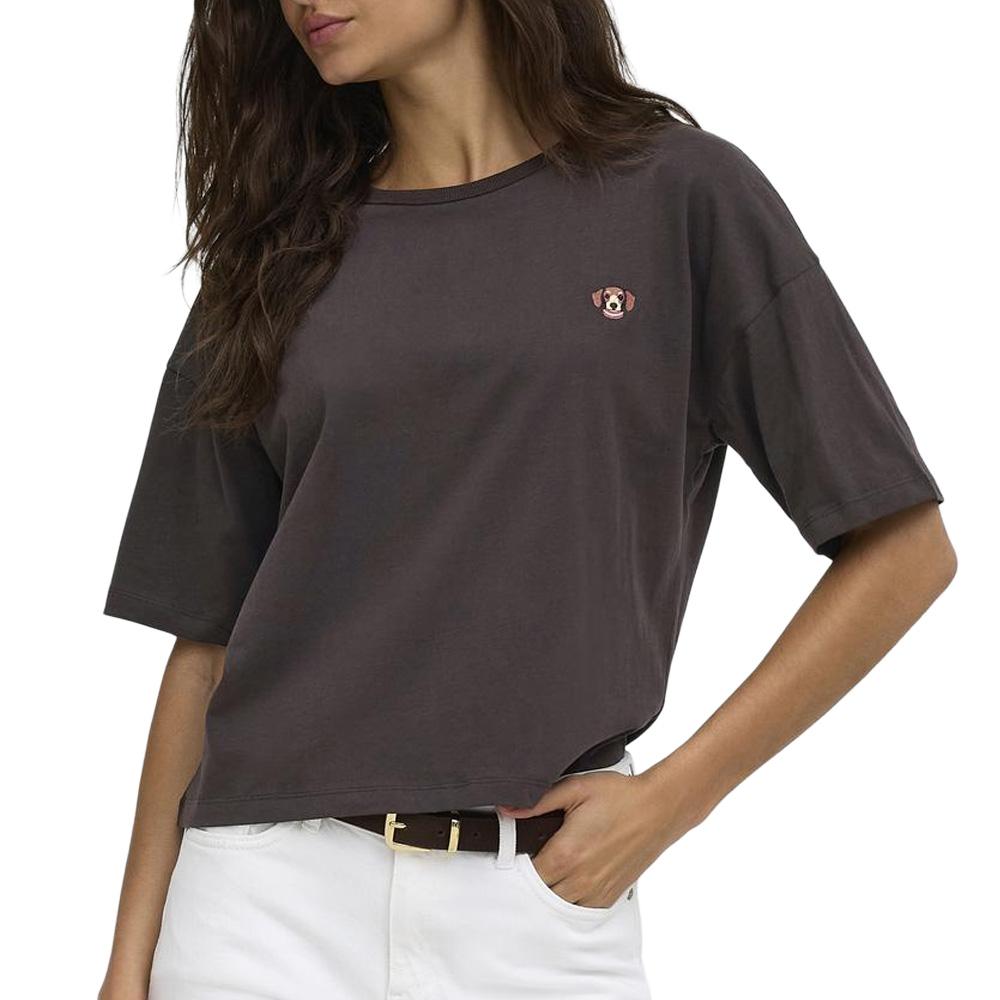 Camiseta marrón para mujer JDY Cally barato
