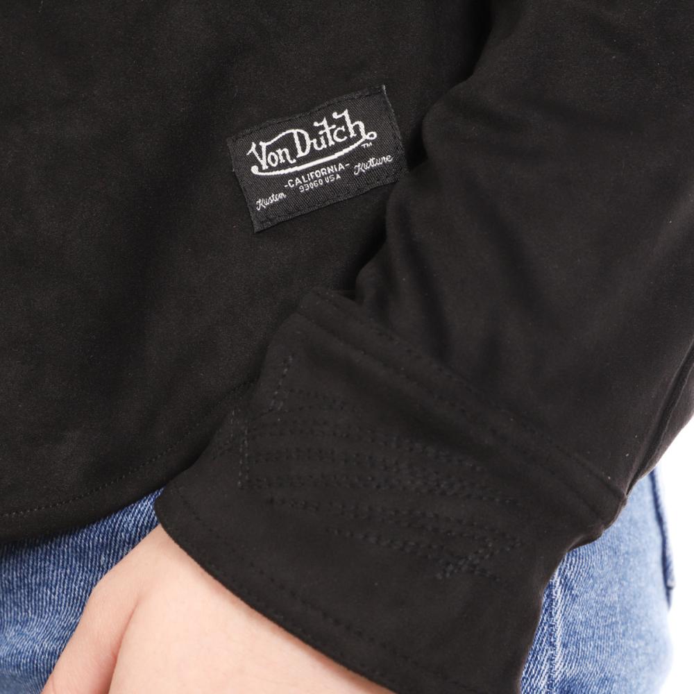Chemise Noir Femme Von Dutch Romy vue 3