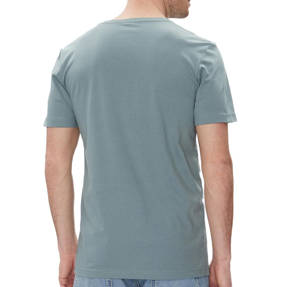 T-Shirt Bleu/Gris Homme Calvin Klein Jeans Brush Stroke Graphic vue 2
