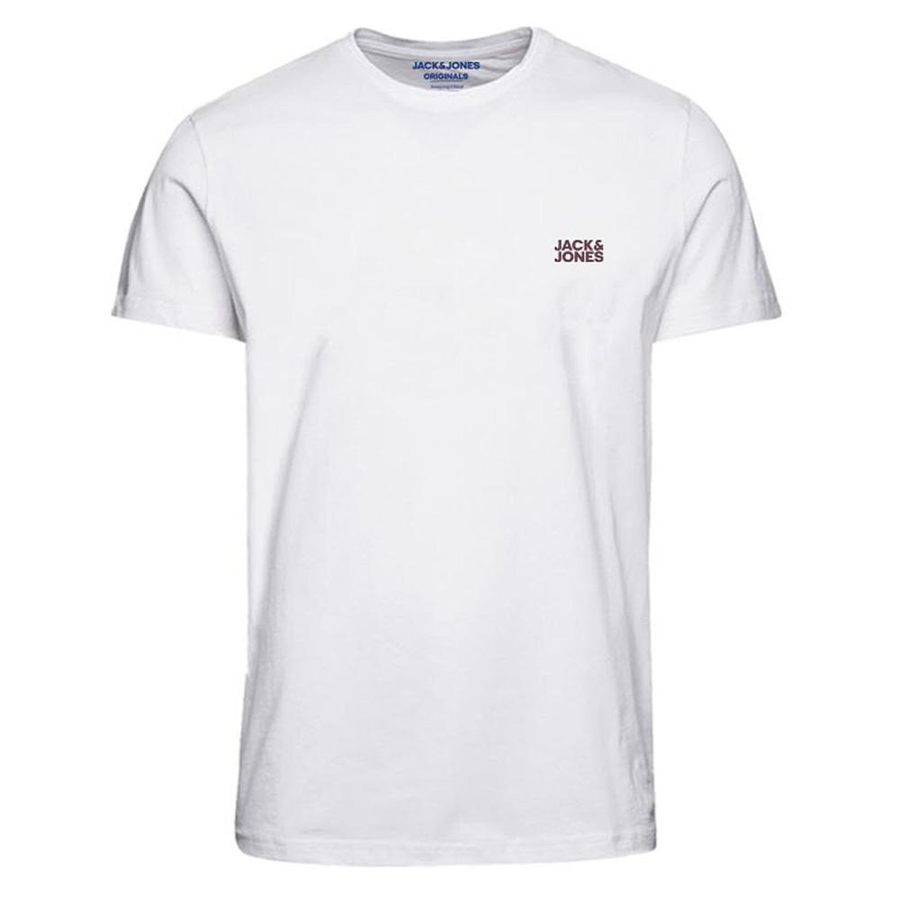 T-Shirt Blanc Homme Jack & Jones Jortide pas cher