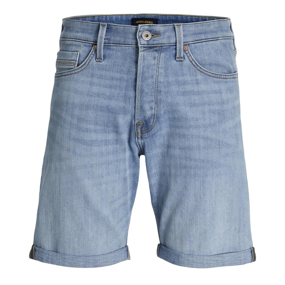 Short en Jean Bleu Homme JACK & JONES Original 515 pas cher