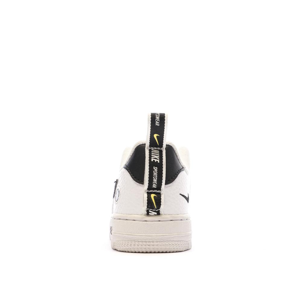 Baskets Blanches/Noires Garçon Nike Force 1 Lv8 vue 3