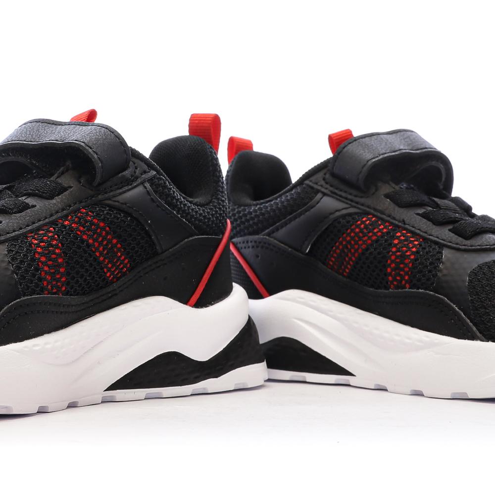 Baskets Noires/Rouges Garçon Puma Anzarun vue 7
