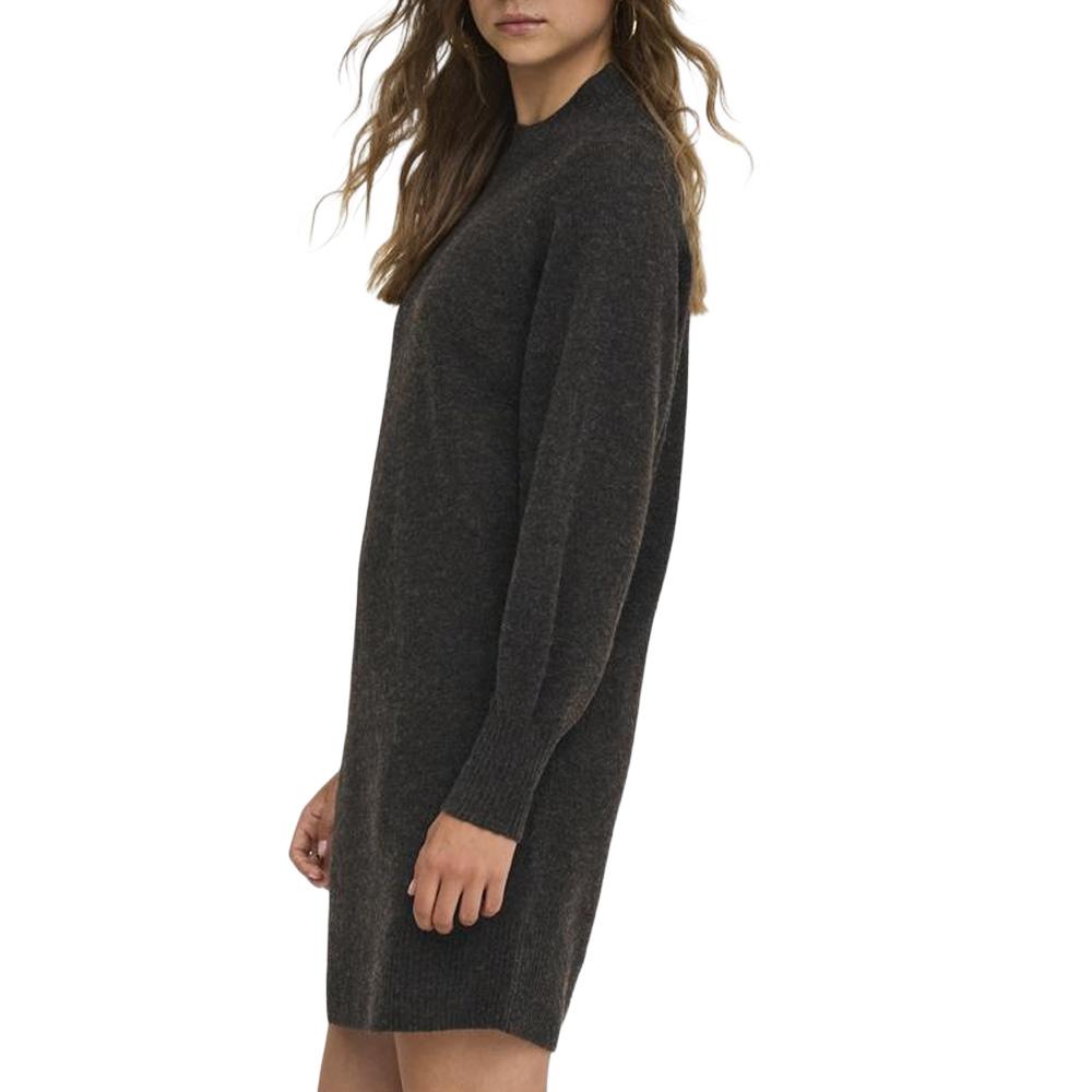 Robe Marron Femme Only Olivia vue 2